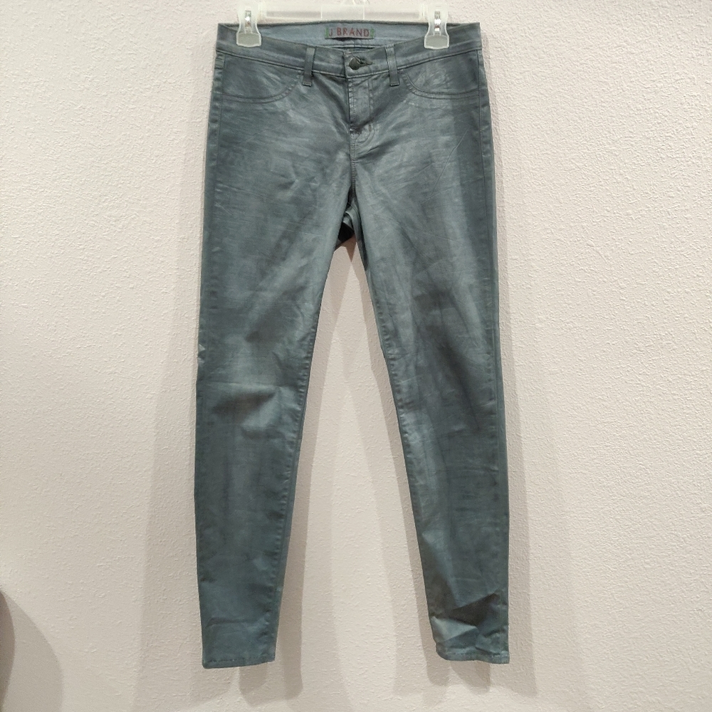 J Brand 901 grey coated jeggings sz.28